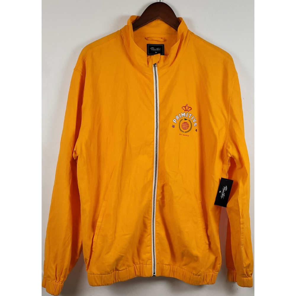 NWT Primitive Skateboarding Paul Rodriguez Acapulco Skater Zip Jacket Size Large